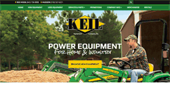 Desktop Screenshot of keilequipment.com